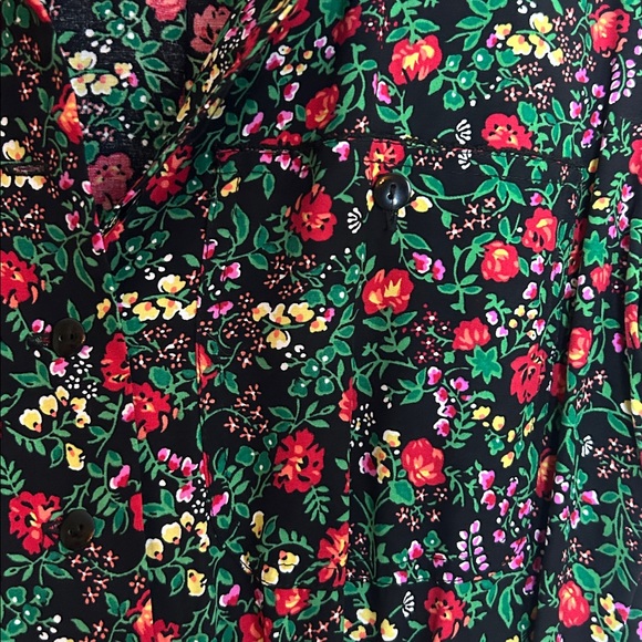Vintage Liz Claiborne Floral Dress - Picture 6 of 7